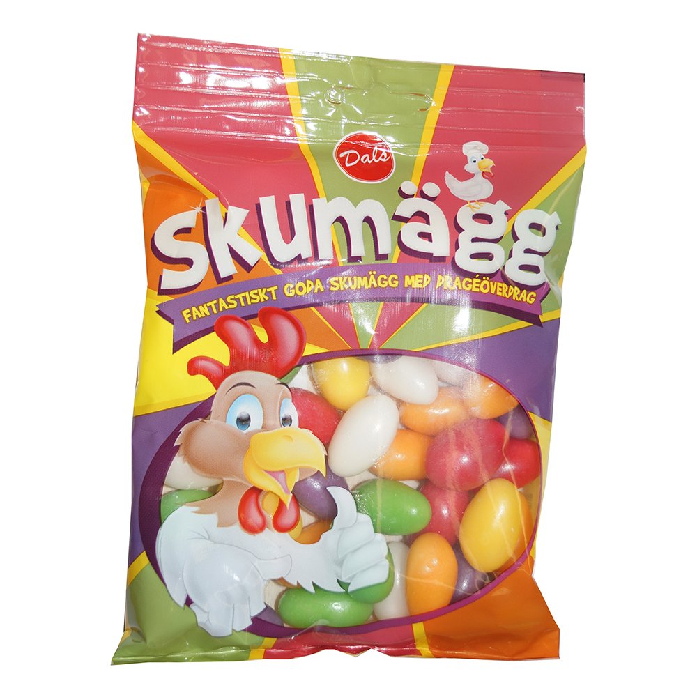 Skumägg Godispåse - 130 gram