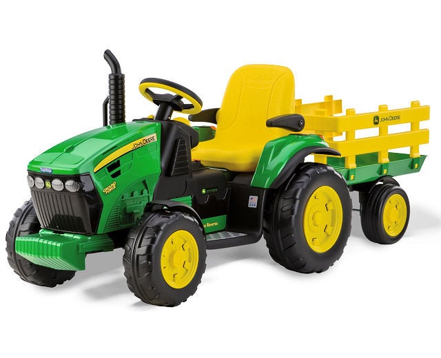 PegPérego John Deere Ground Traktor, Grön