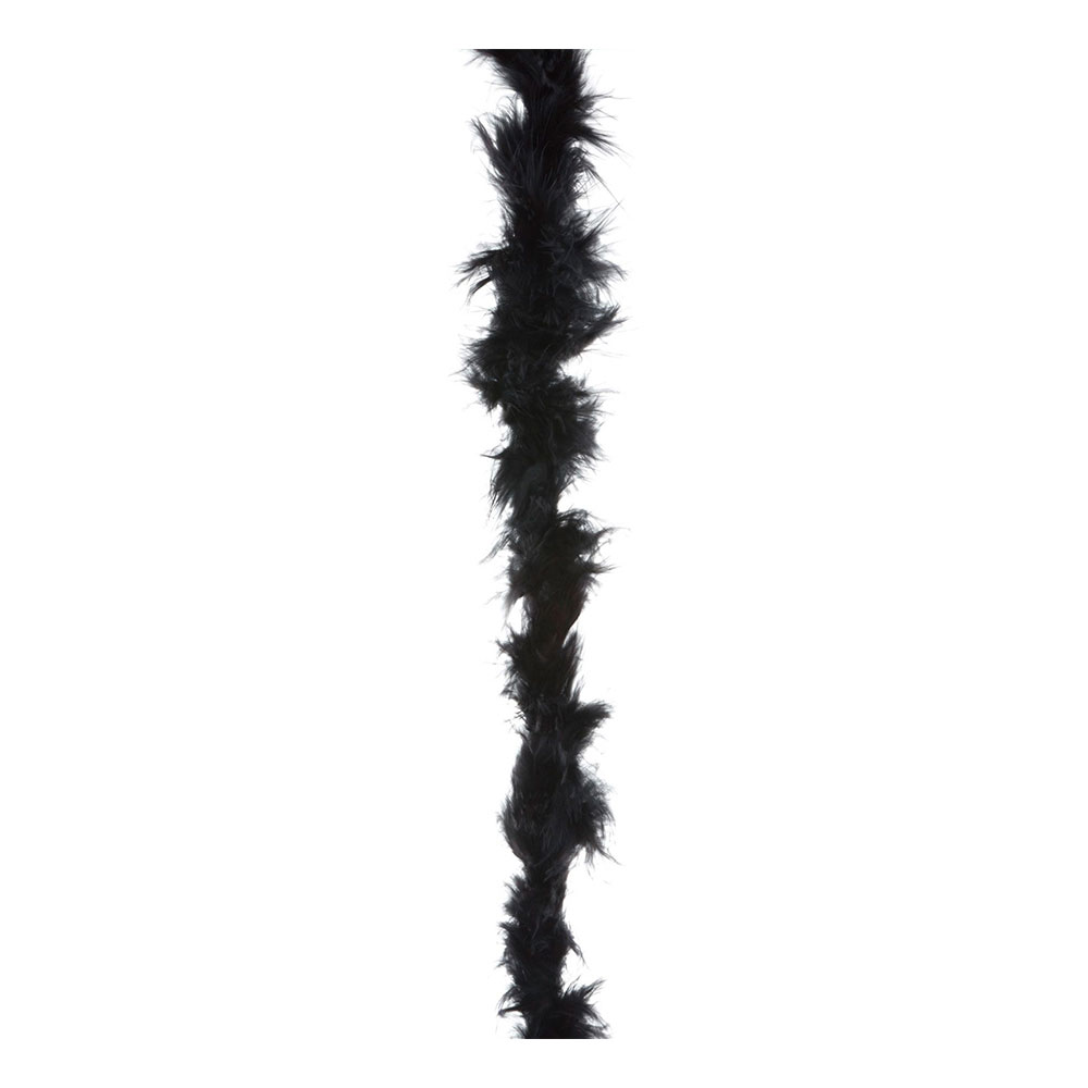 Marabou Fjäderboa Svart