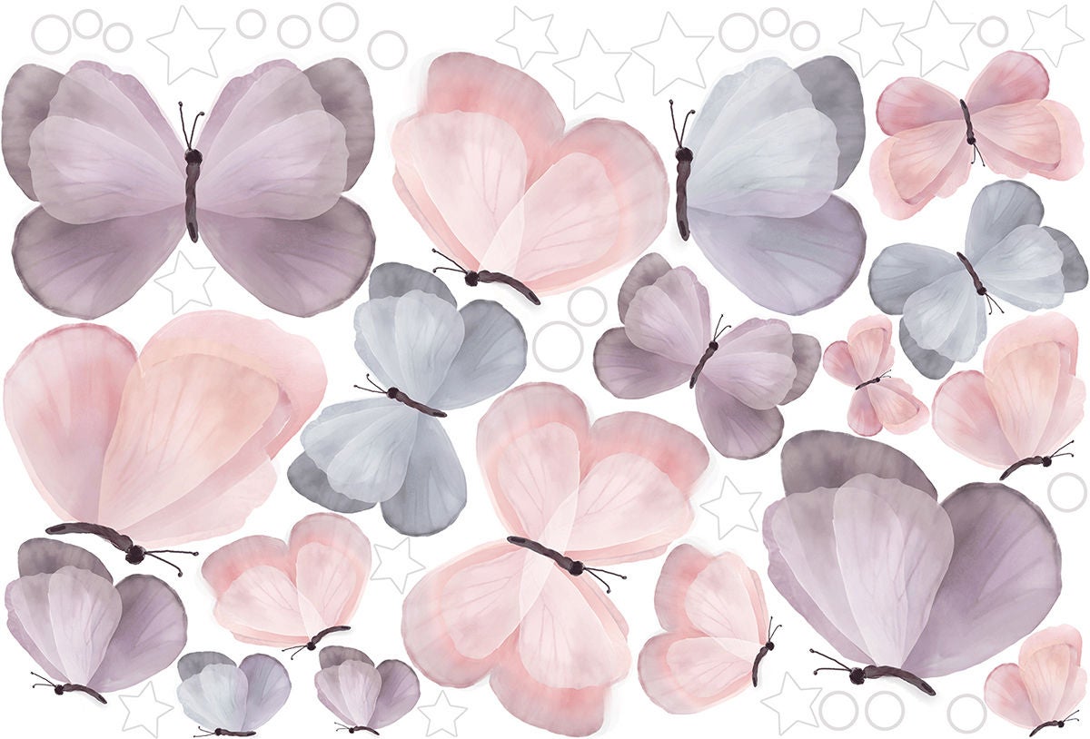 Schmooks Wallsticker Extra Sheet Butterflies