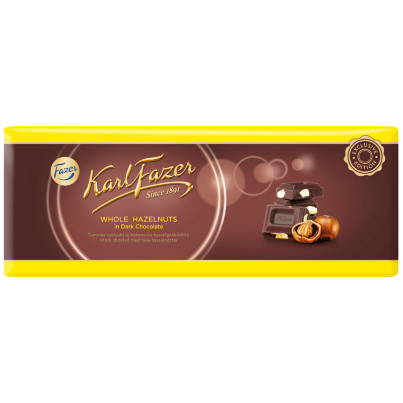 Mörk Choklad Hasselnötter - 24% rabatt