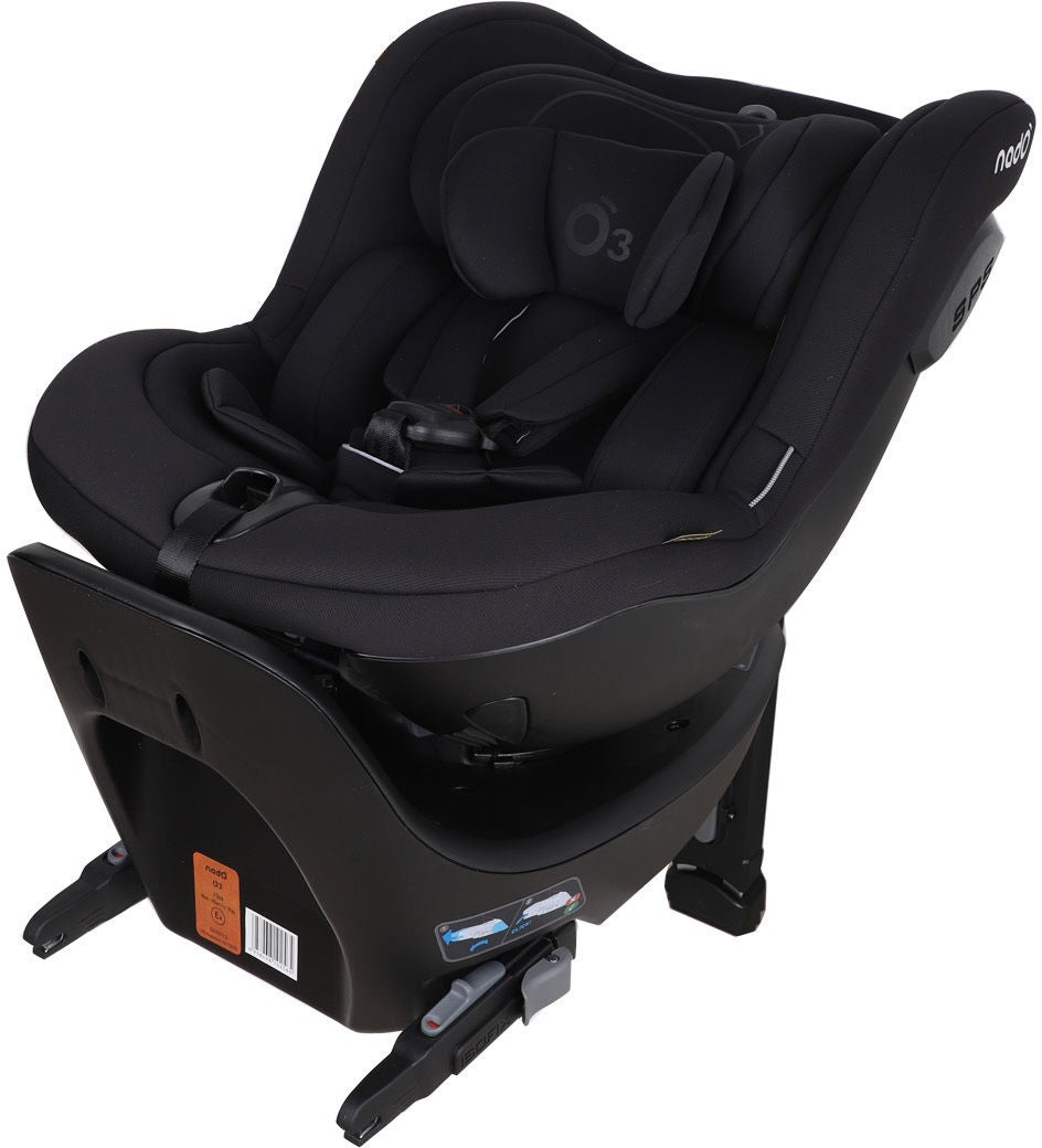 Nado O3 Reverse Plus Bilbarnstol, Black