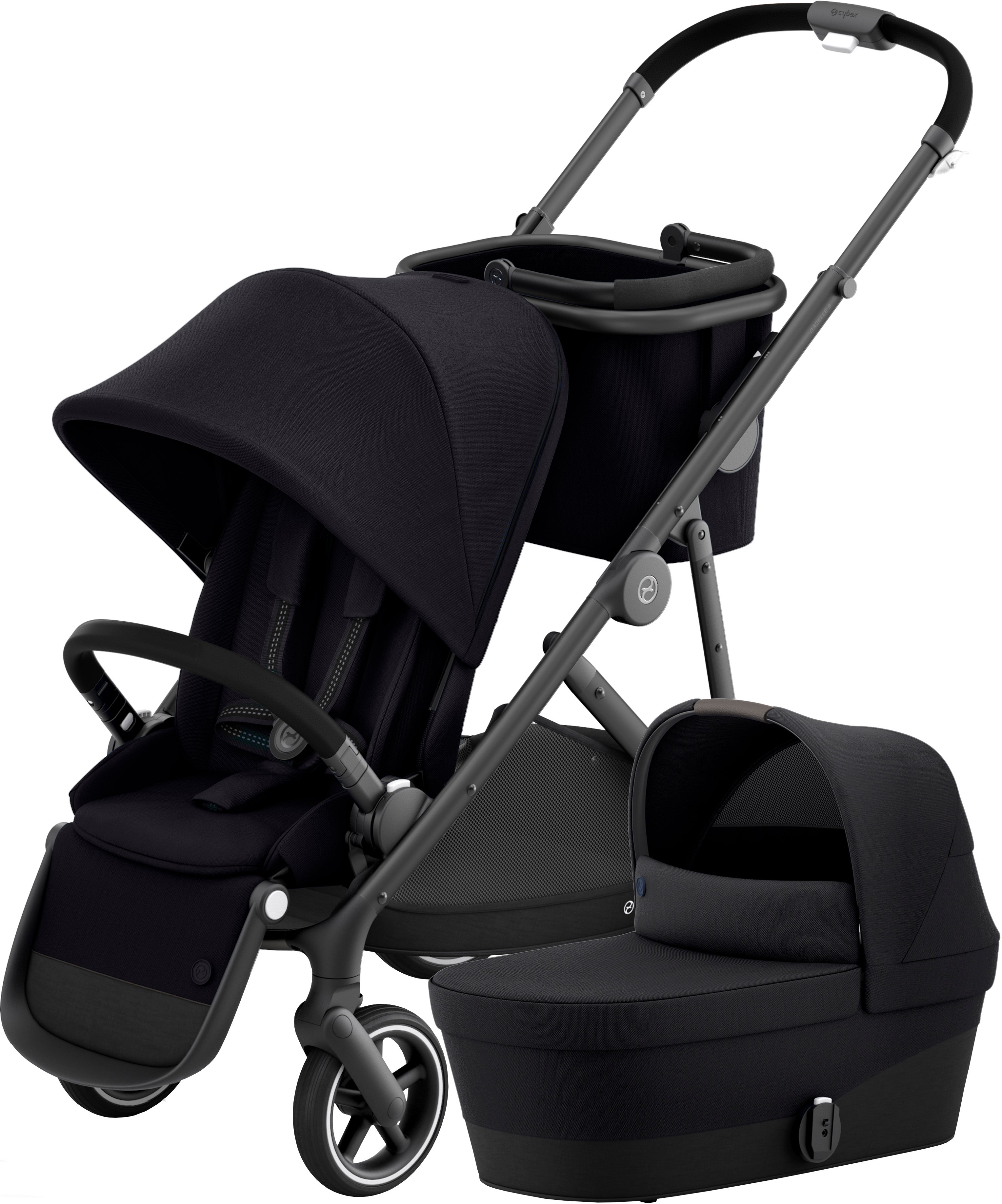 Cybex Gazelle S Duovagn, Black/ Deep Black