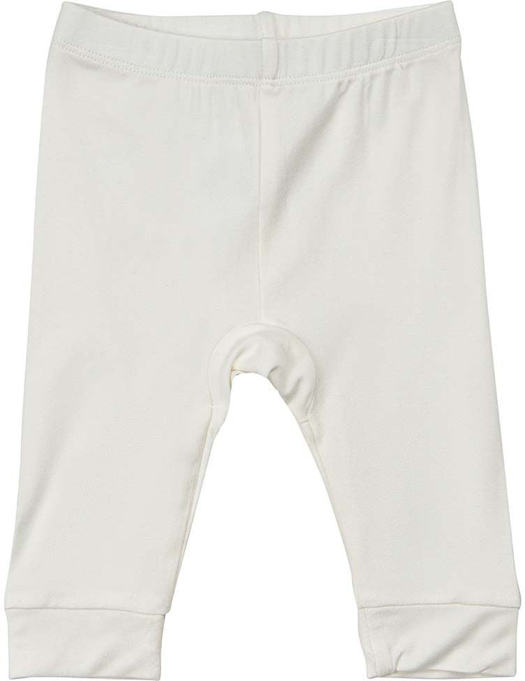 Minymo Bamboo Leggings, White, 56