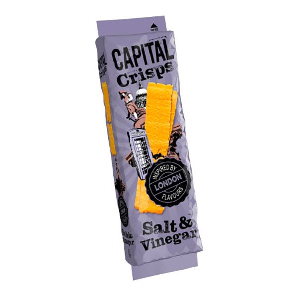 Capital Crisps Salt & Vinäger - 75 gram