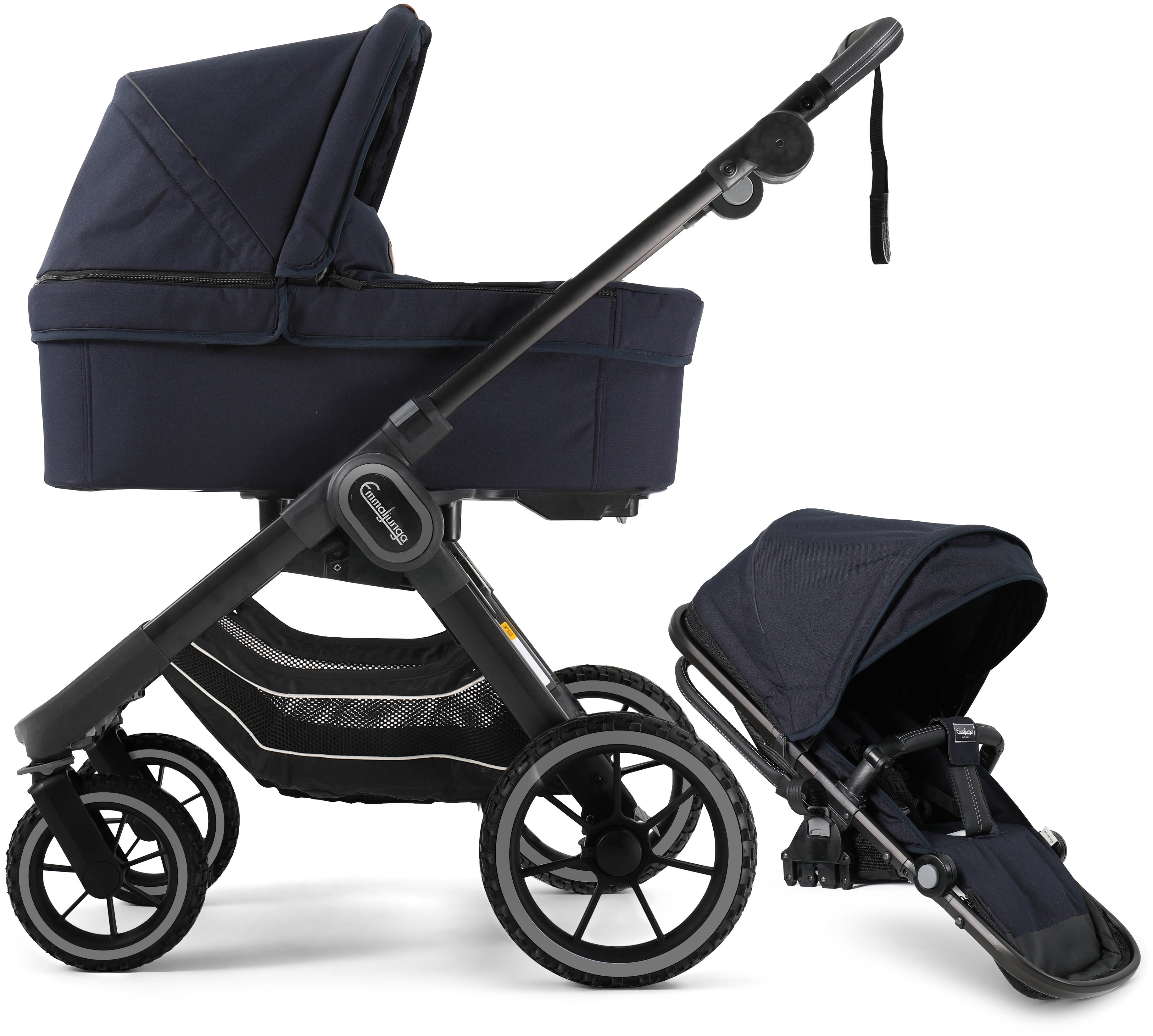 Emmaljunga NXT90 ERGO Special Edition Duovagn 2021, Outdoor Navy