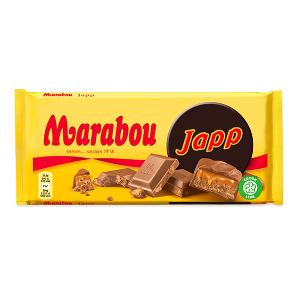 Marabou Japp Chokladkaka - 185 gram