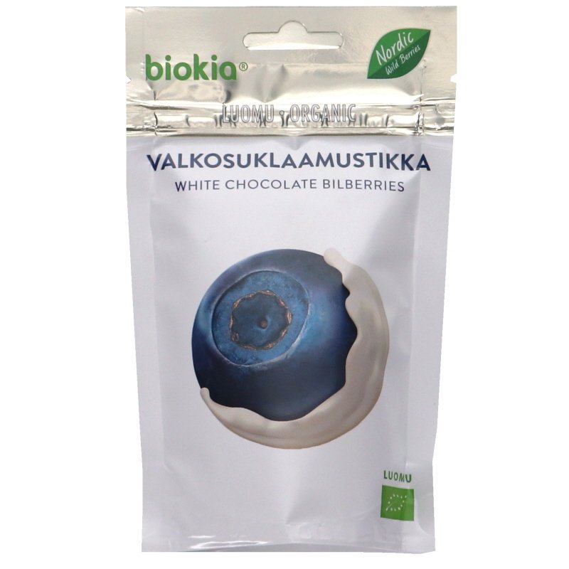 Eko Torkade blåbär med vit choklad - 68% rabatt