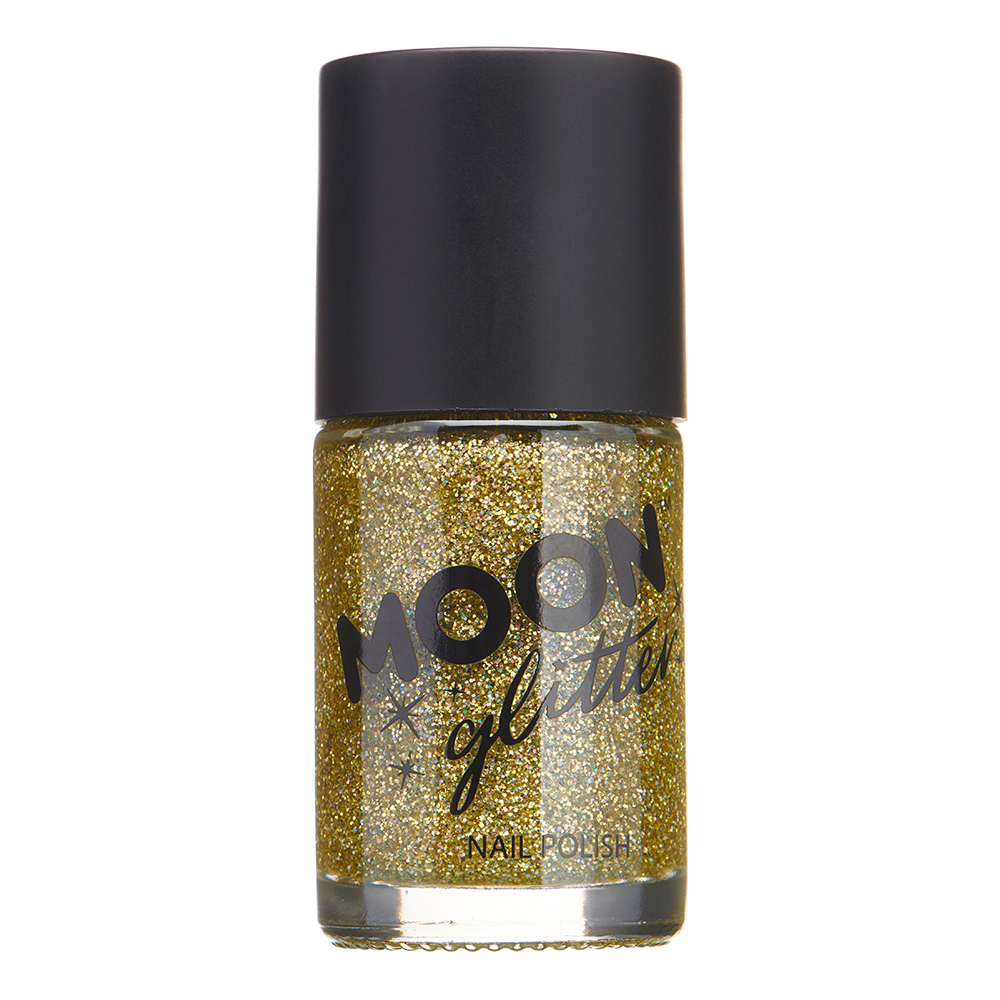 Moon Creations Glitter Nagellack - Guld