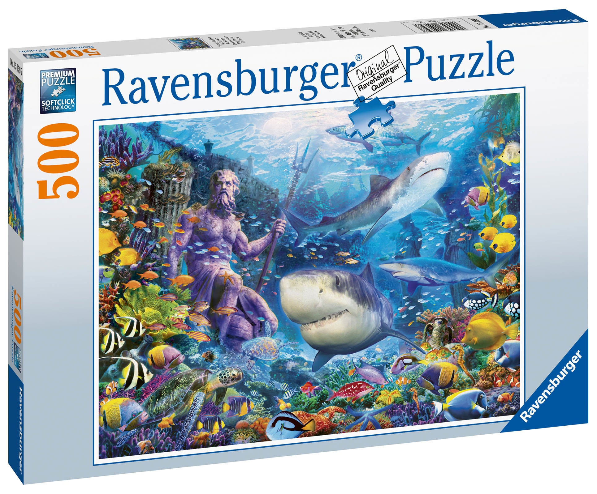 Ravensburger Pussel Havets Konung 500 Bitar