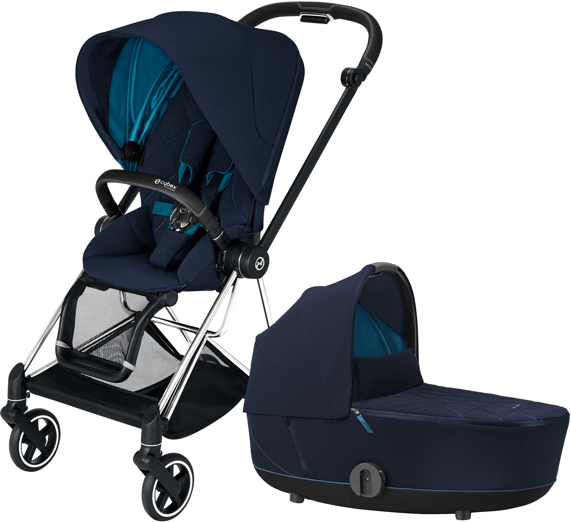 Cybex Mios Duovagn, Nautical Blue/Chrome Black
