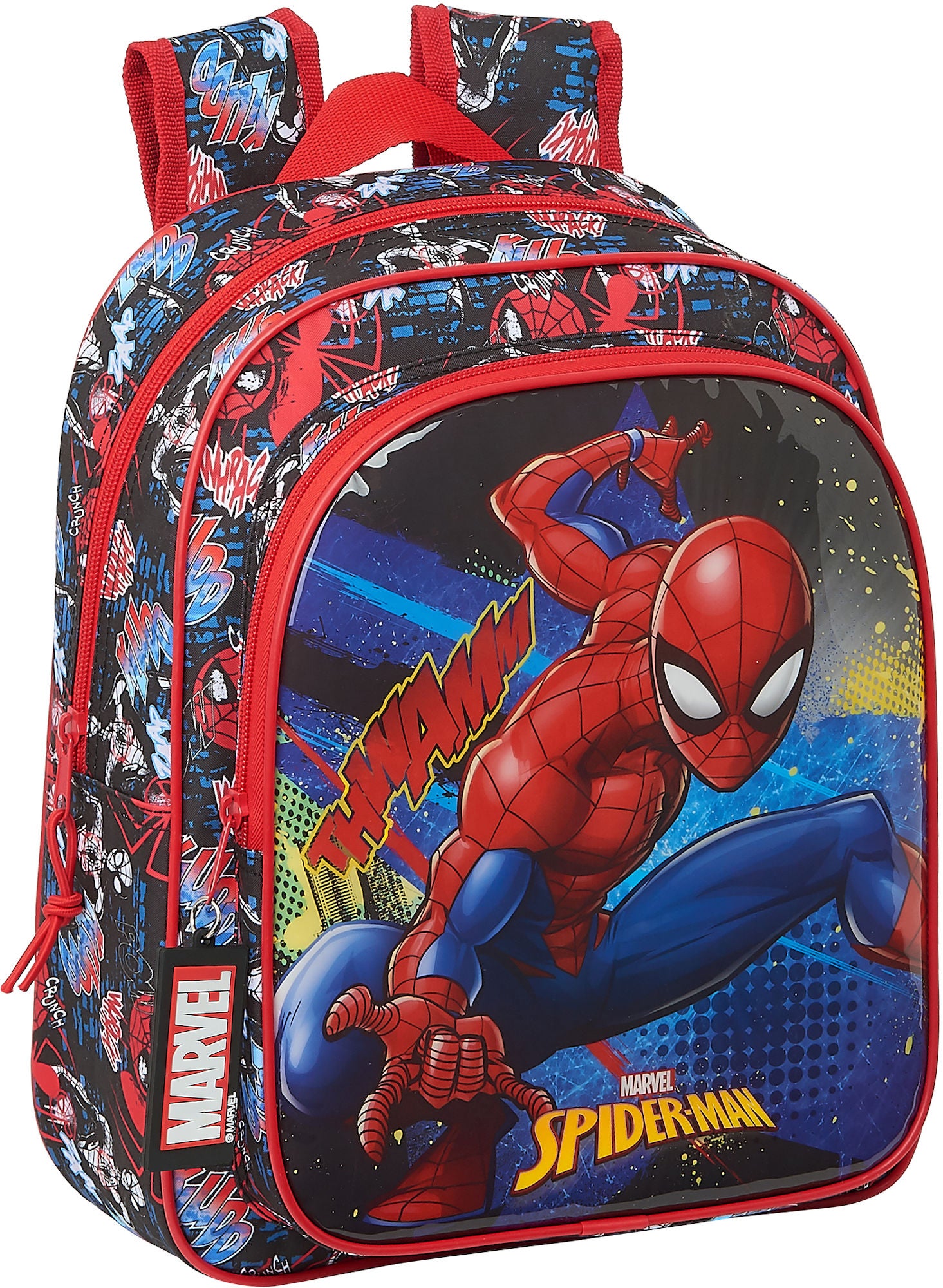 Marvel Spider-Man Go Hero Ryggsäck 9L, Red