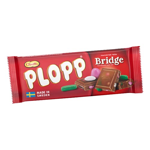 Plopp Bridgekaka - 75 gram