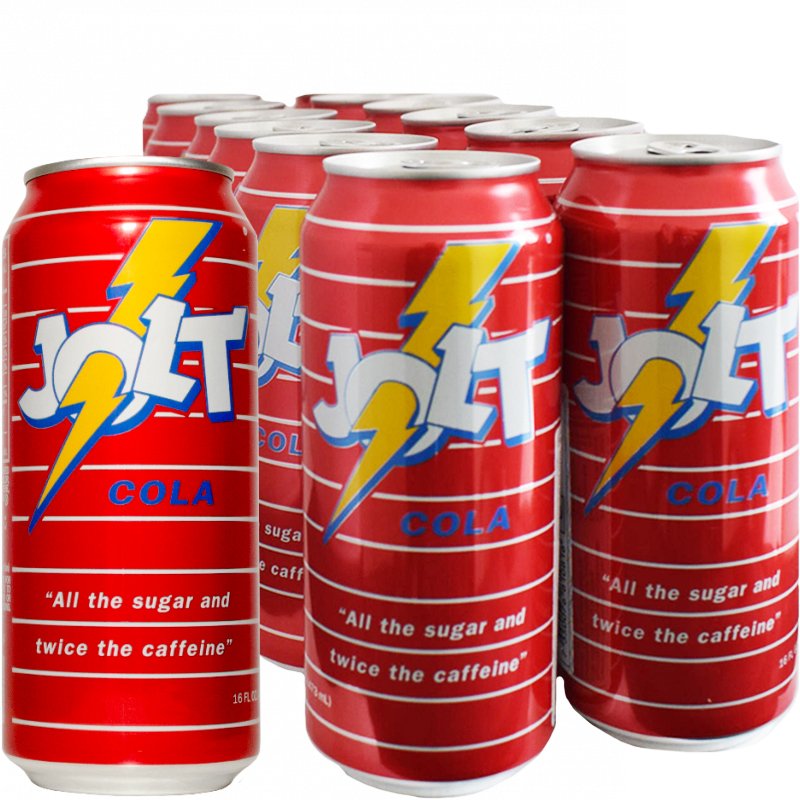 Läsk "Jolt Cola" 12 x 473ml - 55% rabatt