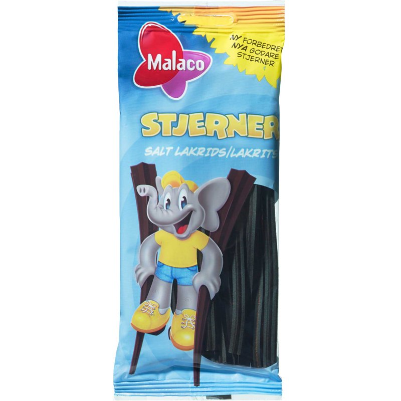 Godissnören "Stjärnor" Saltlakrits 92g - 33% rabatt
