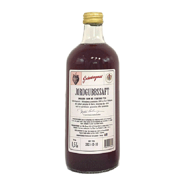 Sockerbageriets Jordgubbssaft - 500 ml