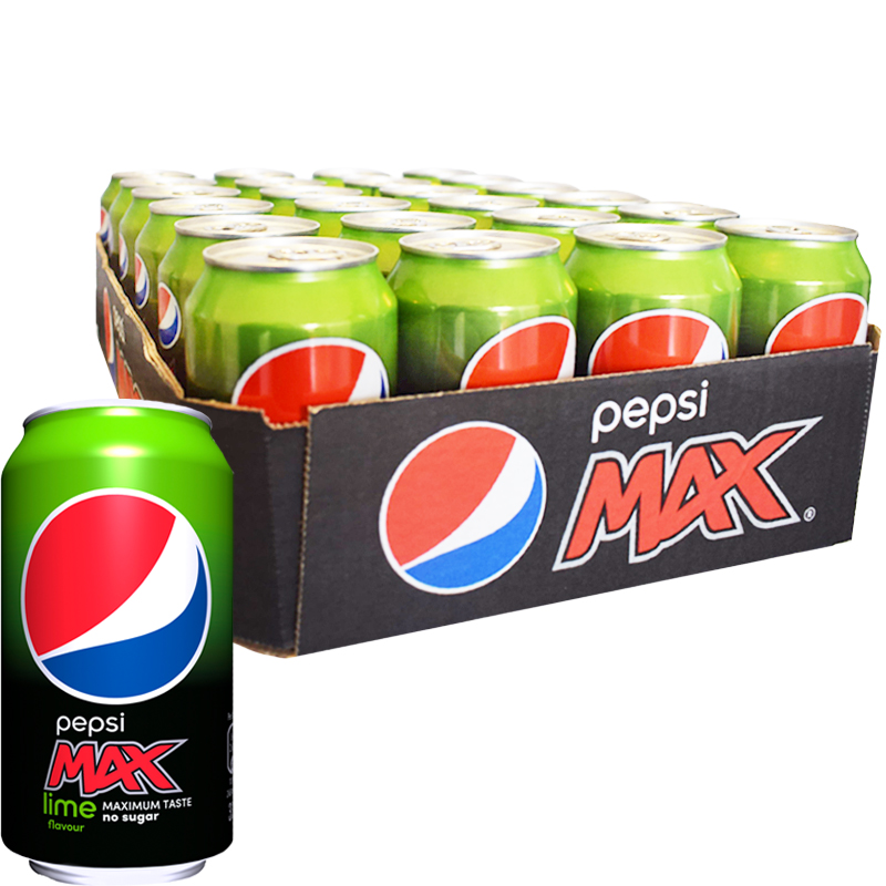 Pepsi Max Lime 24-pack - 25% rabatt