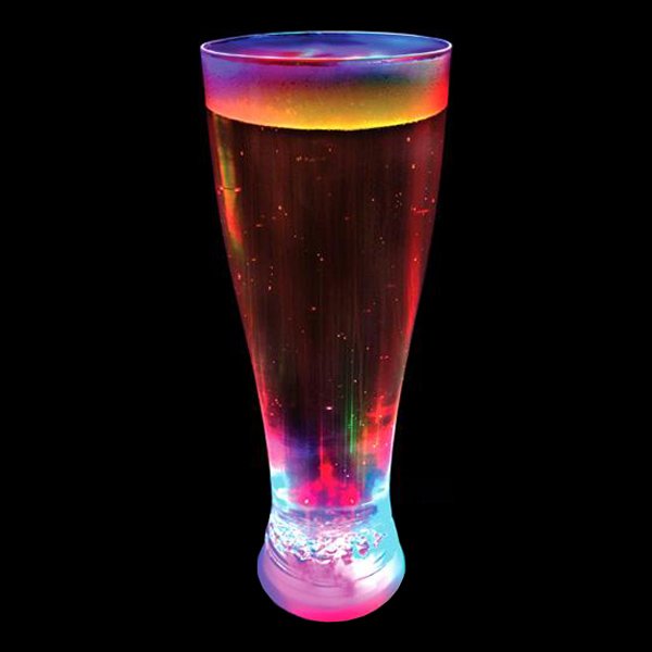 Blinkande Ölglas