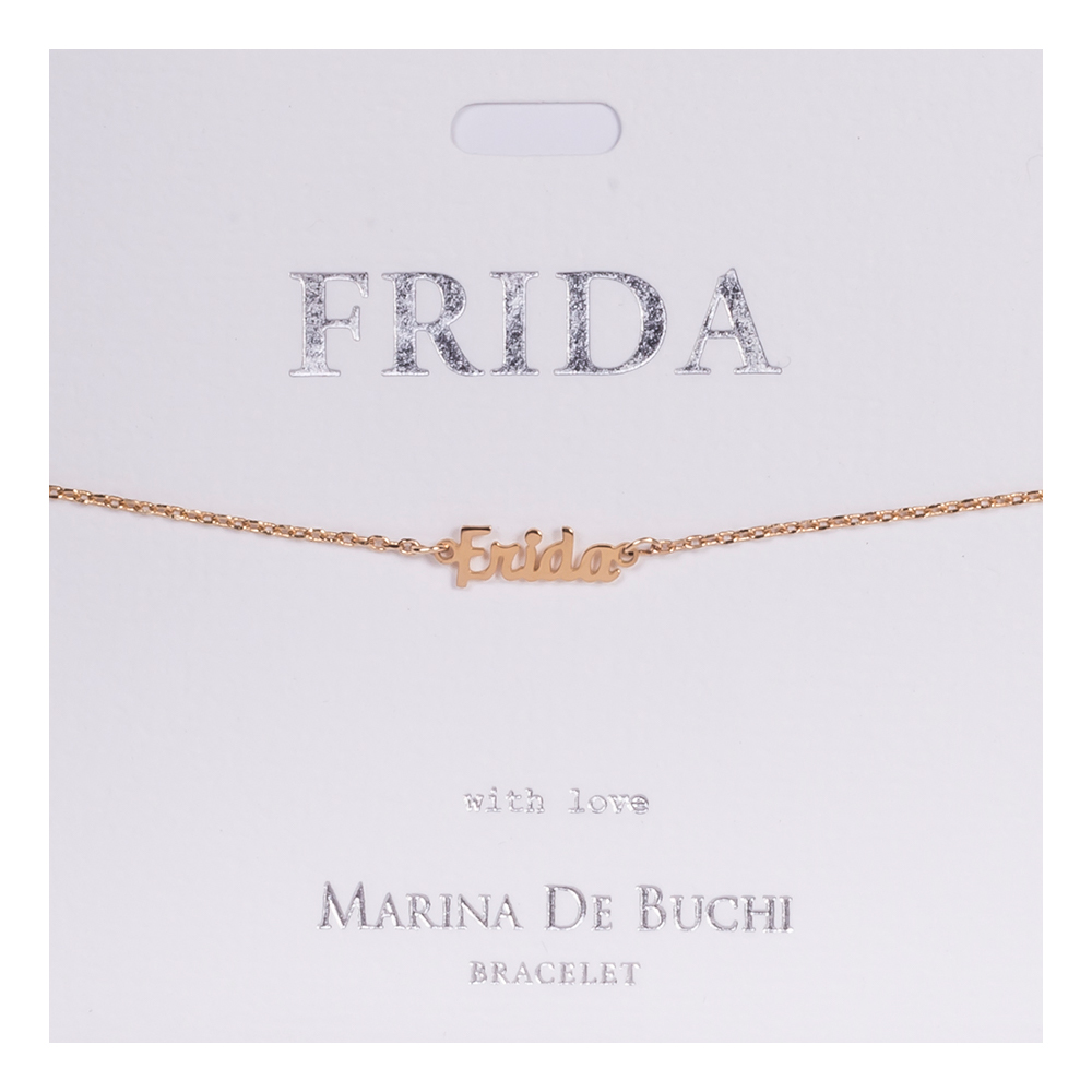 Namnarmband Guld - Frida