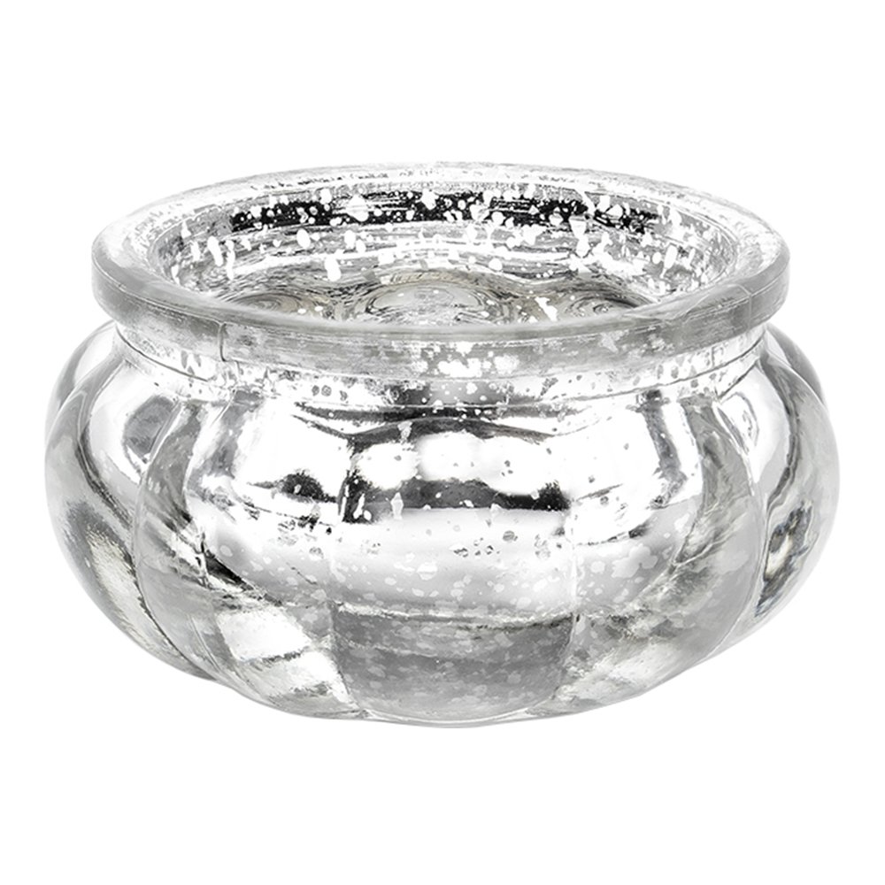 Ljushållare Rund Silver - 4-pack