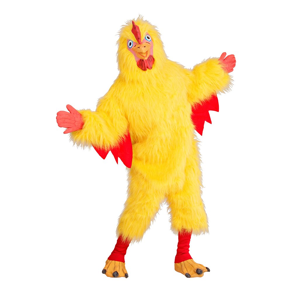 Kyckling Deluxe Maskeraddräkt - One size