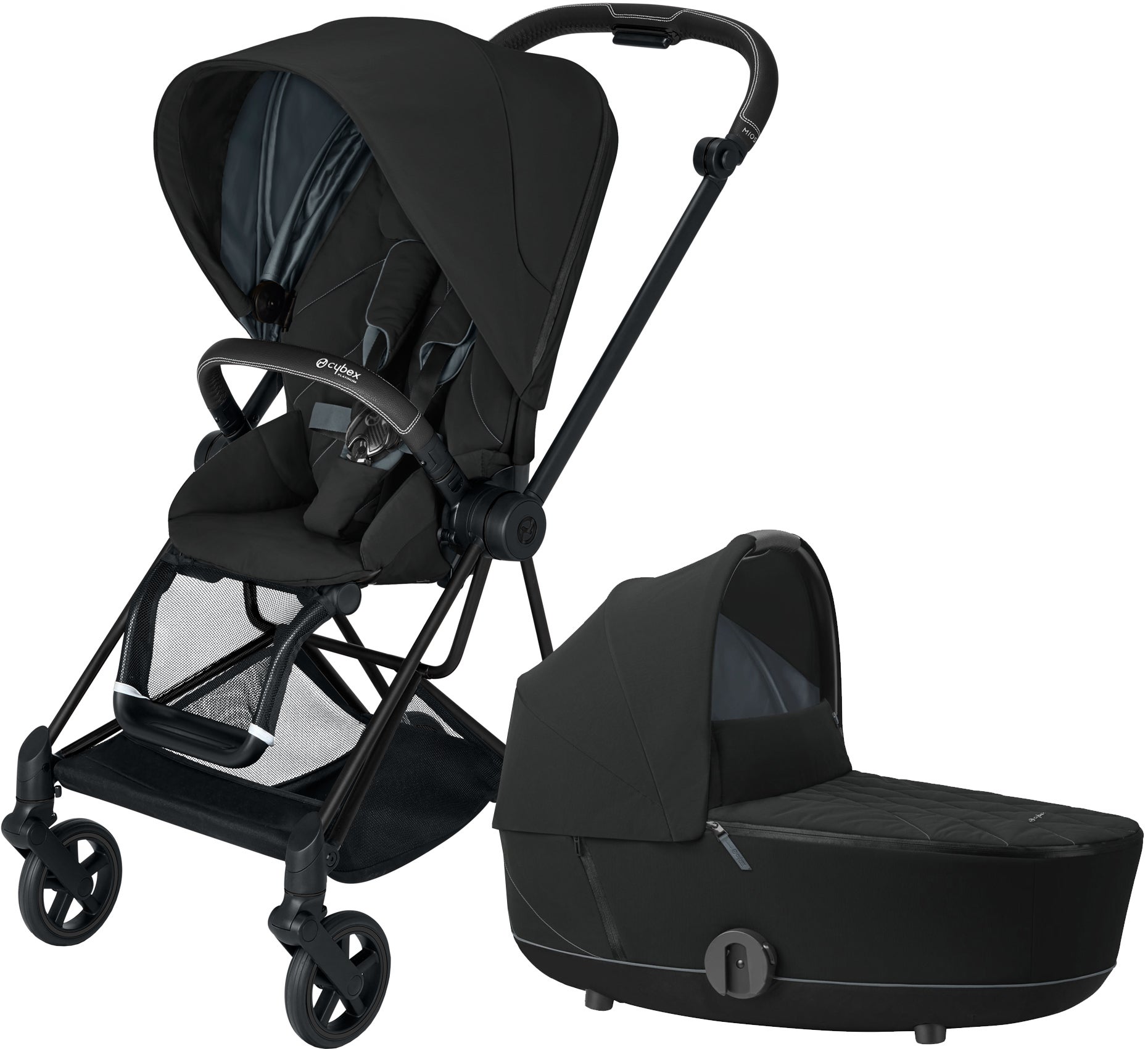 Cybex Mios Duovagn, Deep Black/Matt Black