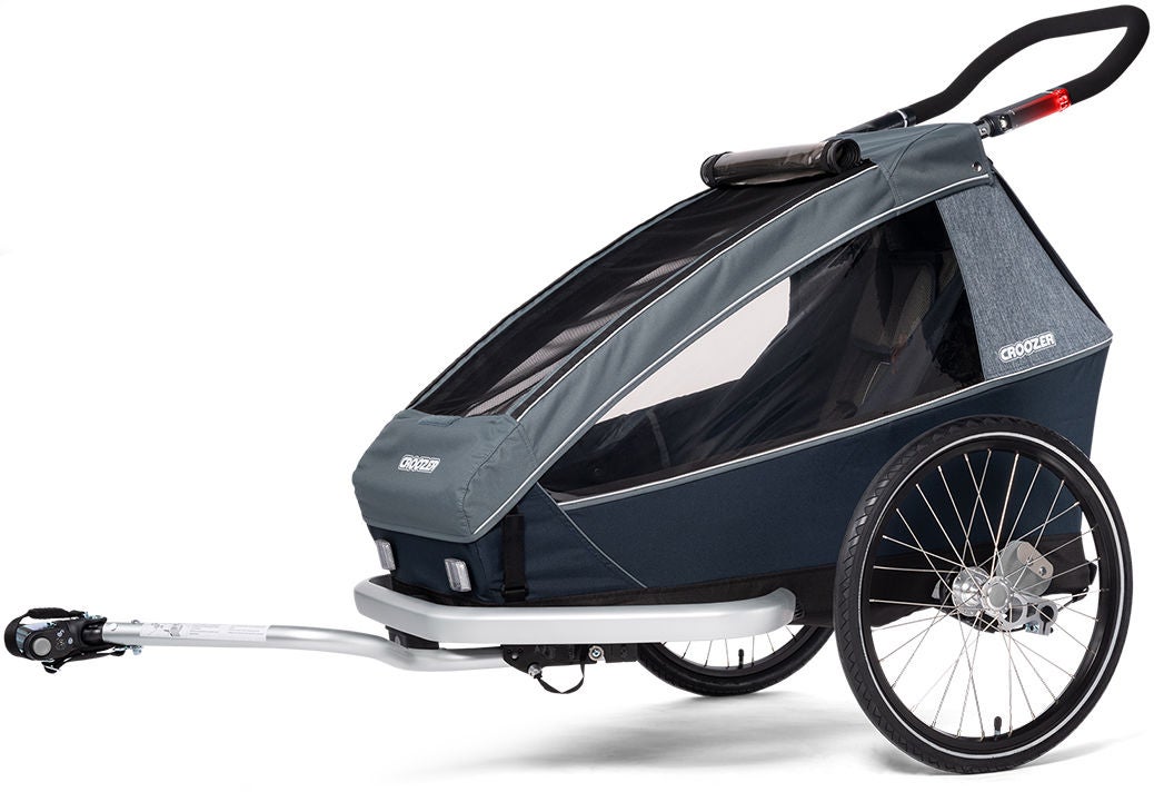 Croozer Kid Vaaya 1 Cykelvagn, Graphite/Blå