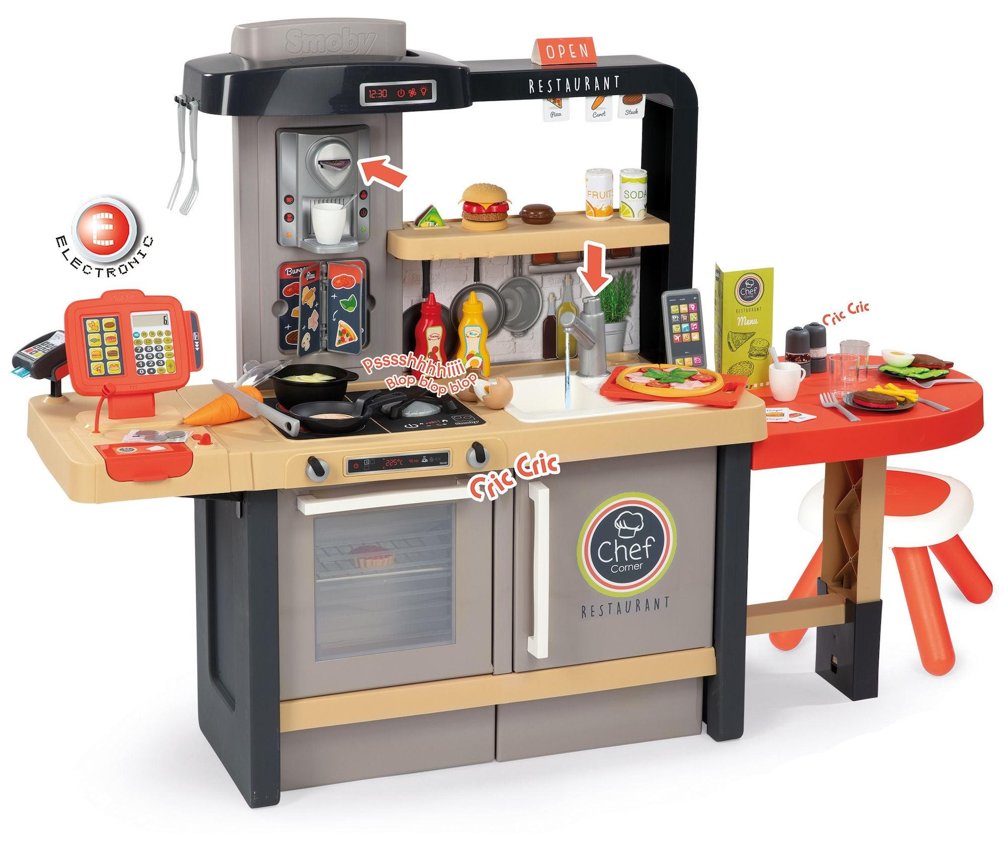 Smoby Leksakskök Resturang Chefs Corner