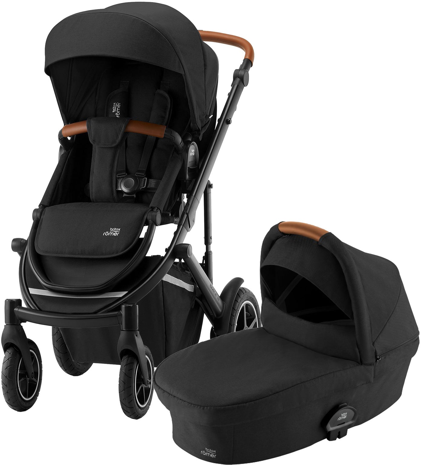 Britax Römer Smile 3 Duovagn, Black