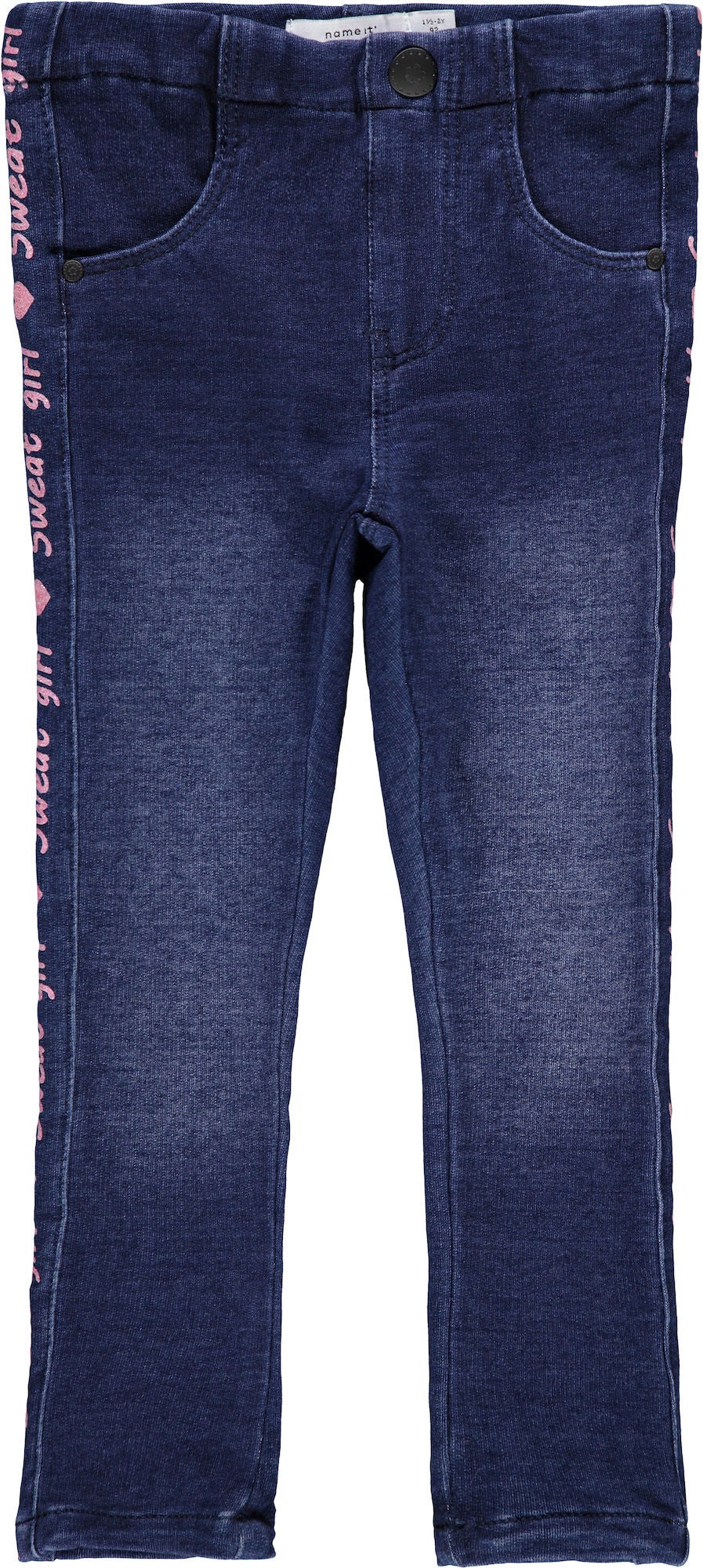 Name it Polly Jeansleggings, Dark Blue Denim 86