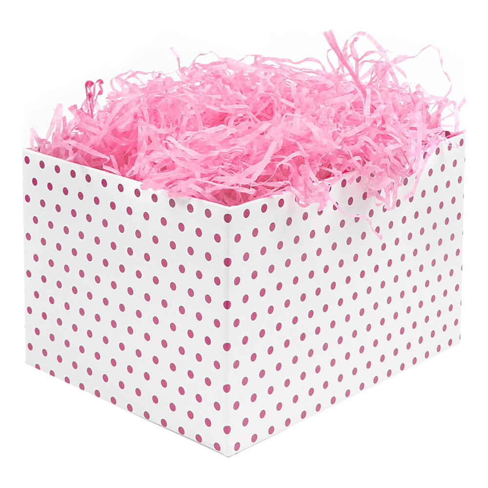 Strimlat Papper Ljusrosa - 30 gram