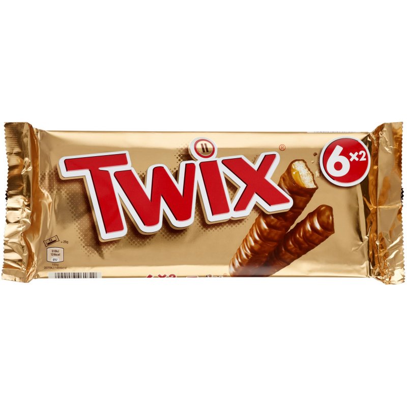 Twix 6-pack - 8% rabatt