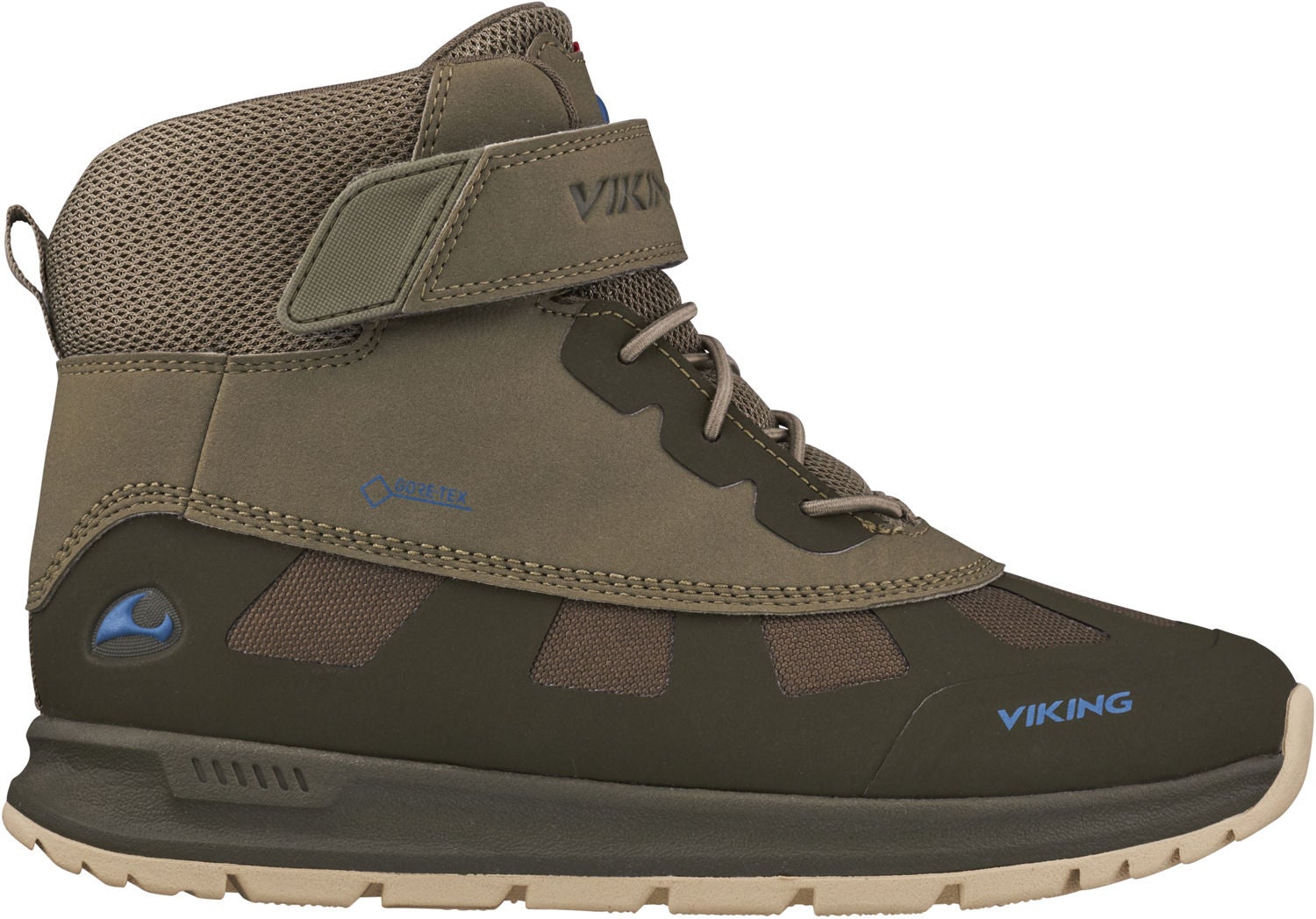 Viking Ted GTX Vinterkänga, Olive/Olive, 29