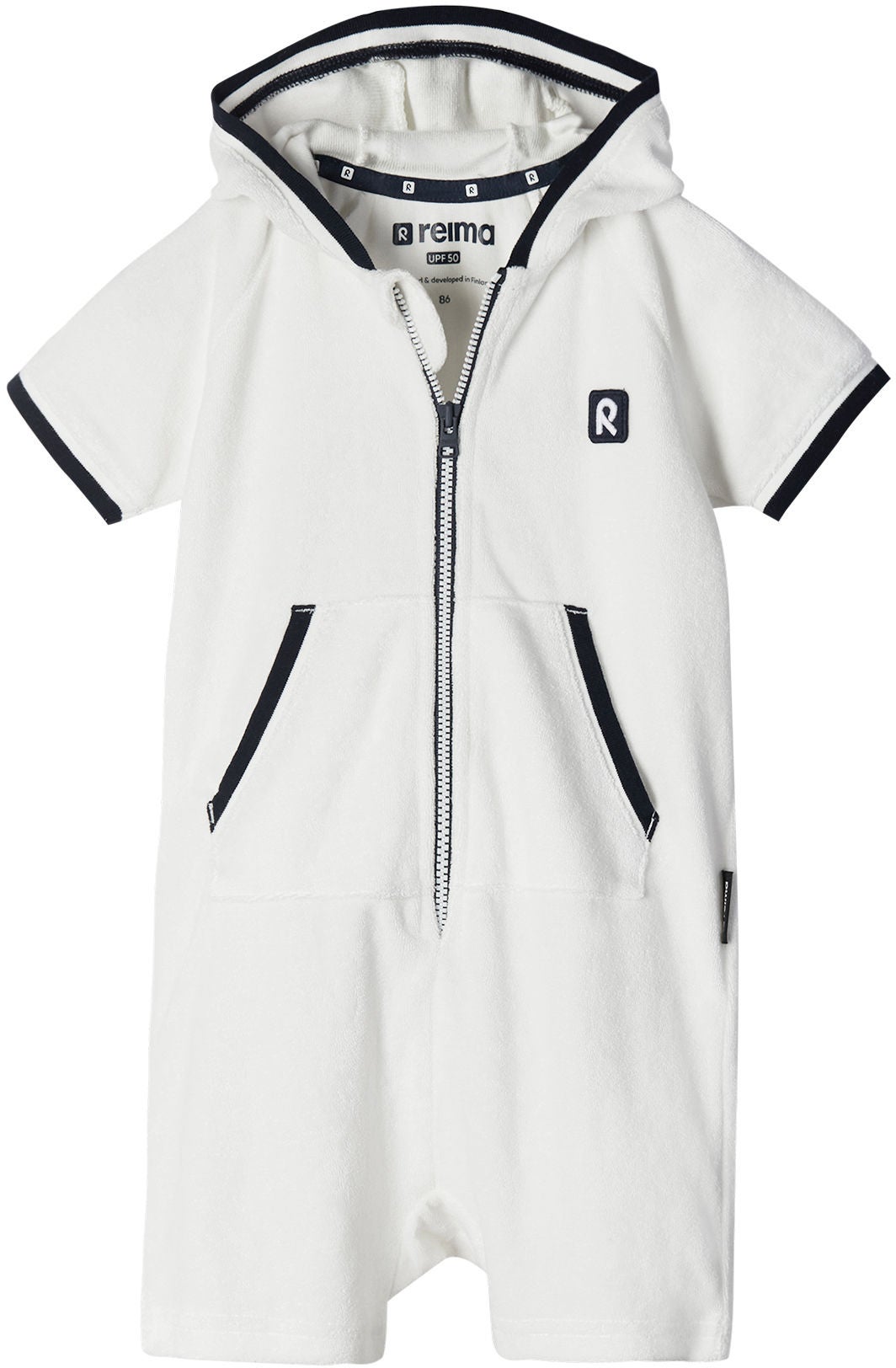 Reima Lokoisa UV-Jumpsuit UPF50+, White, 62