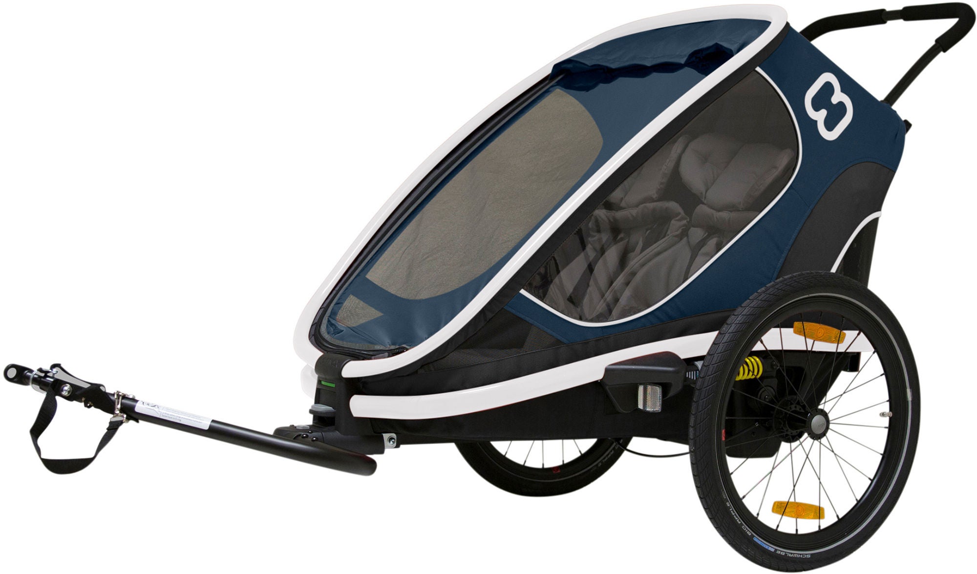 Hamax Outback Reclining, Navy/White