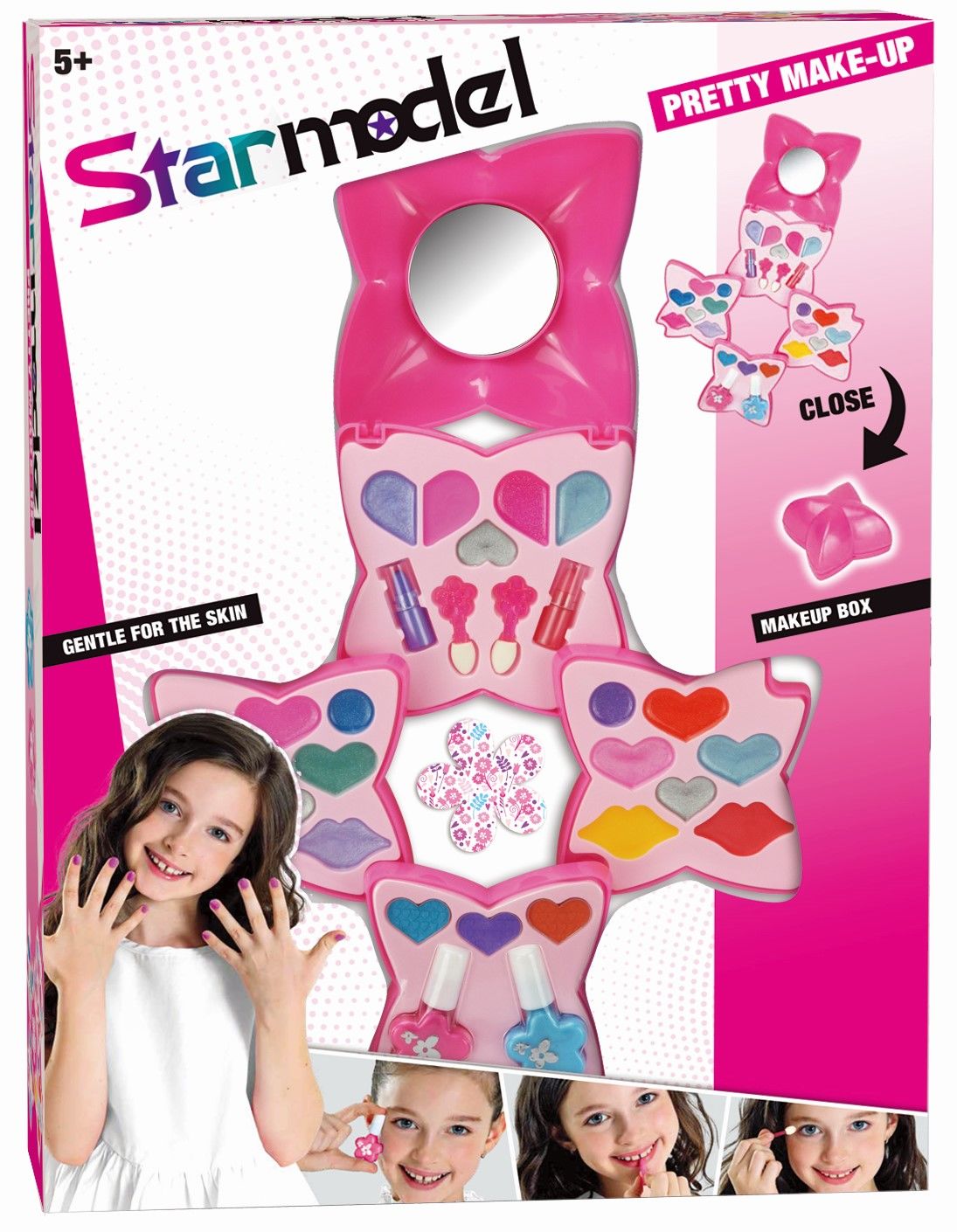Starmodel Sminkset Blomma