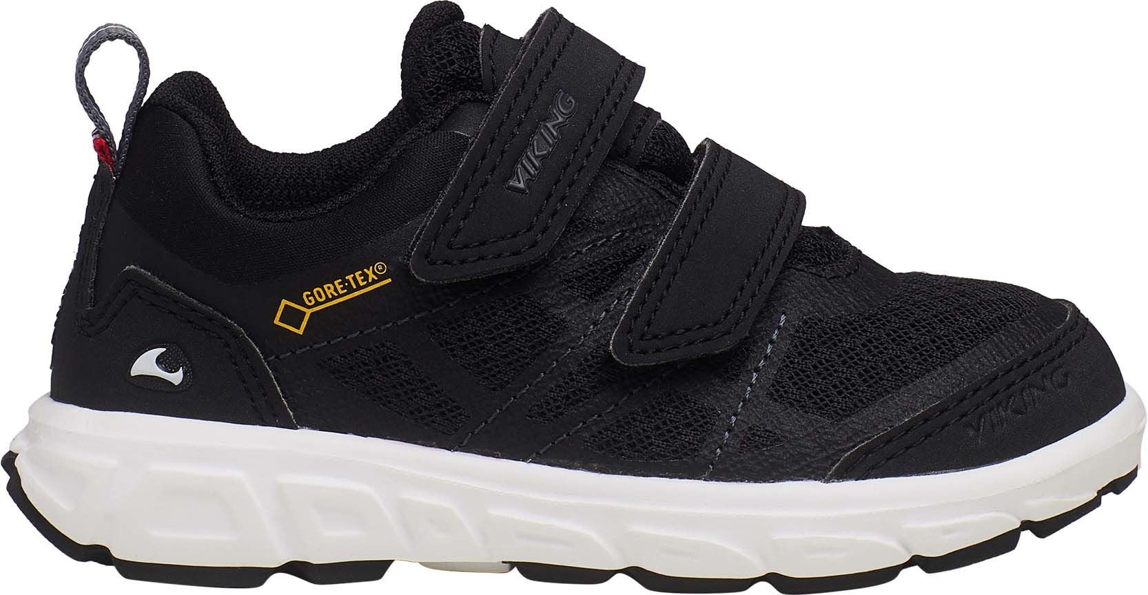 Viking Veme Vel GTX Sneaker, Black/Charcoal, 22