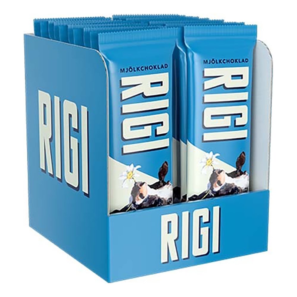 Rigi Mjölkchoklad Chokladbit - 20-pack
