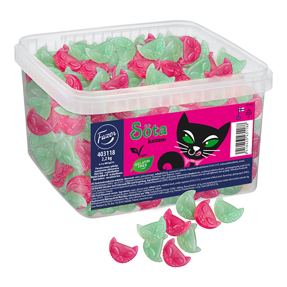 Söta Katten i Burk - 2,2 kg