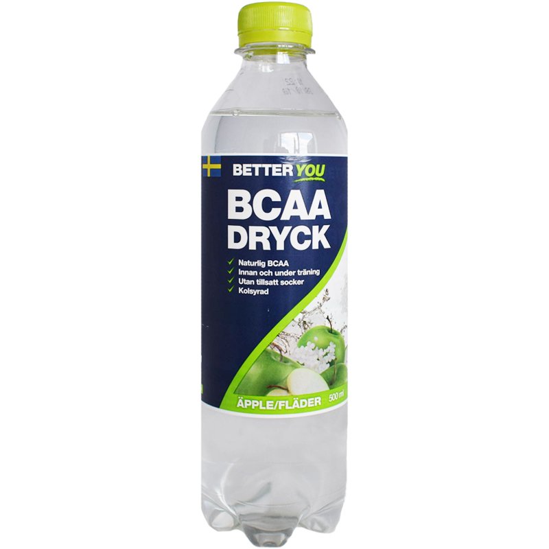 Dryck BCAA Fläder & Äpple 500ml - 59% rabatt