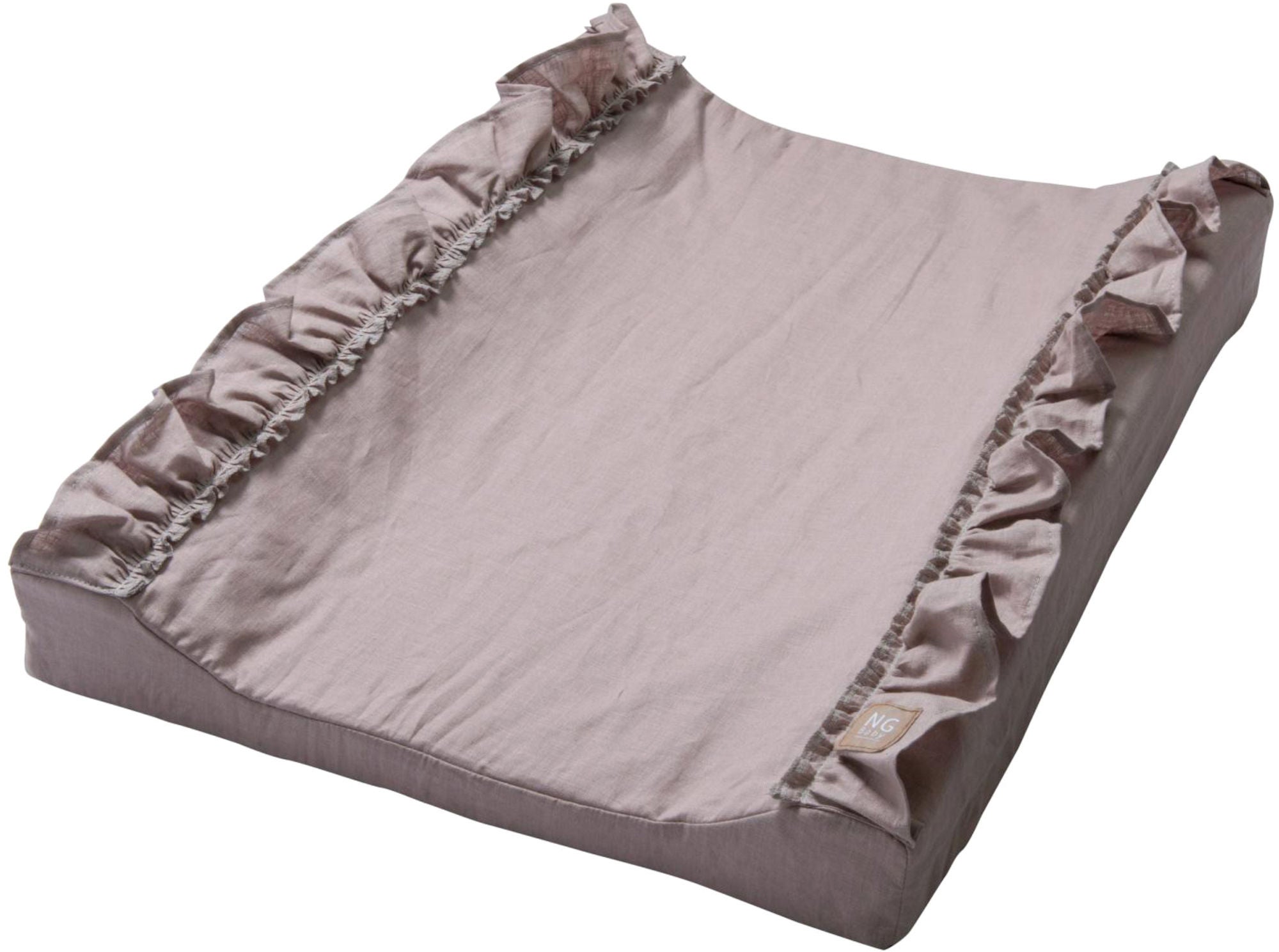 NG Baby Skötbädd Mood Ruffles, Dusty Pink