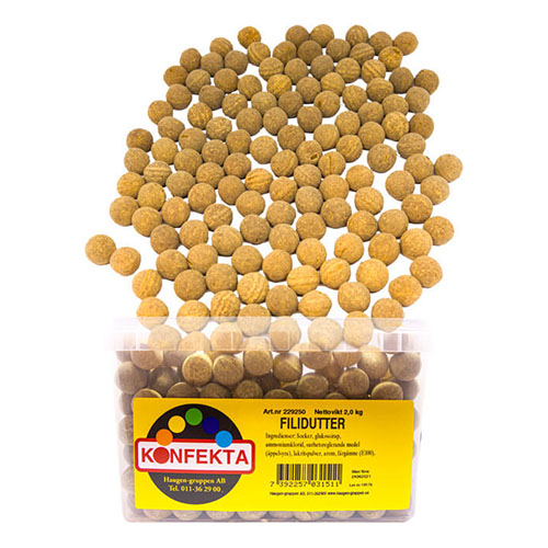 Filidutter Hallon Lösvikt i Burk - 2 kg