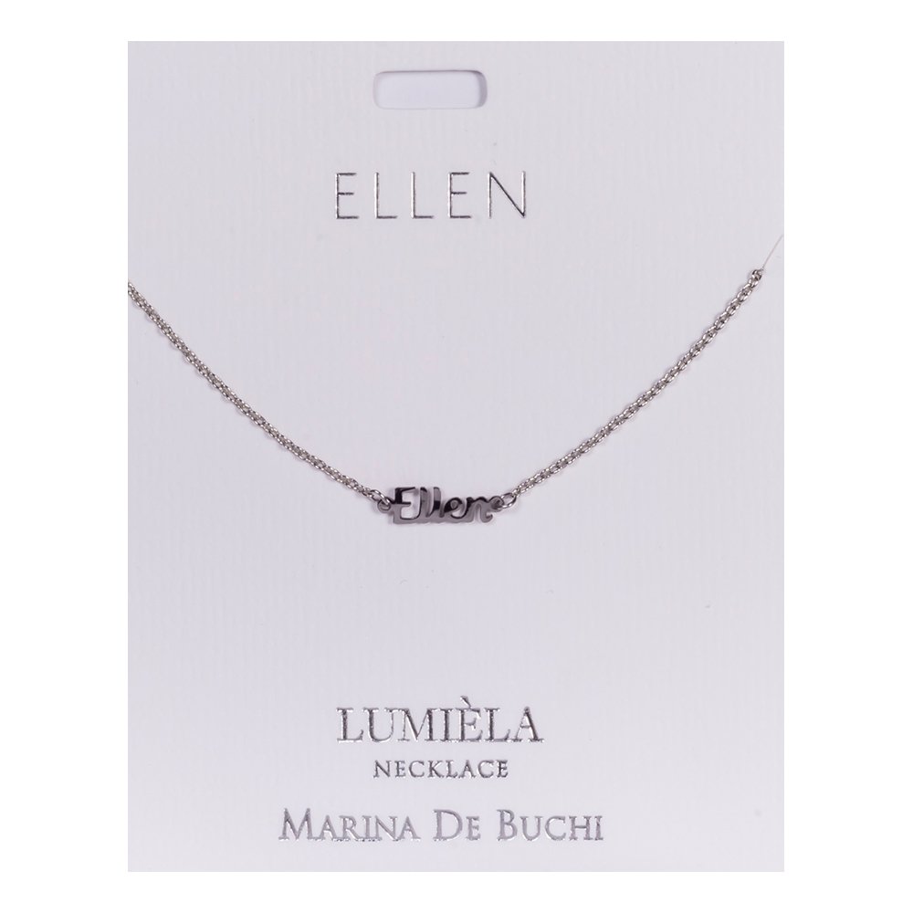 Namnhalsband Silver - Ellen