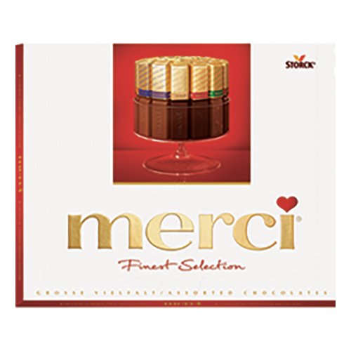 Merci Röd Presentask