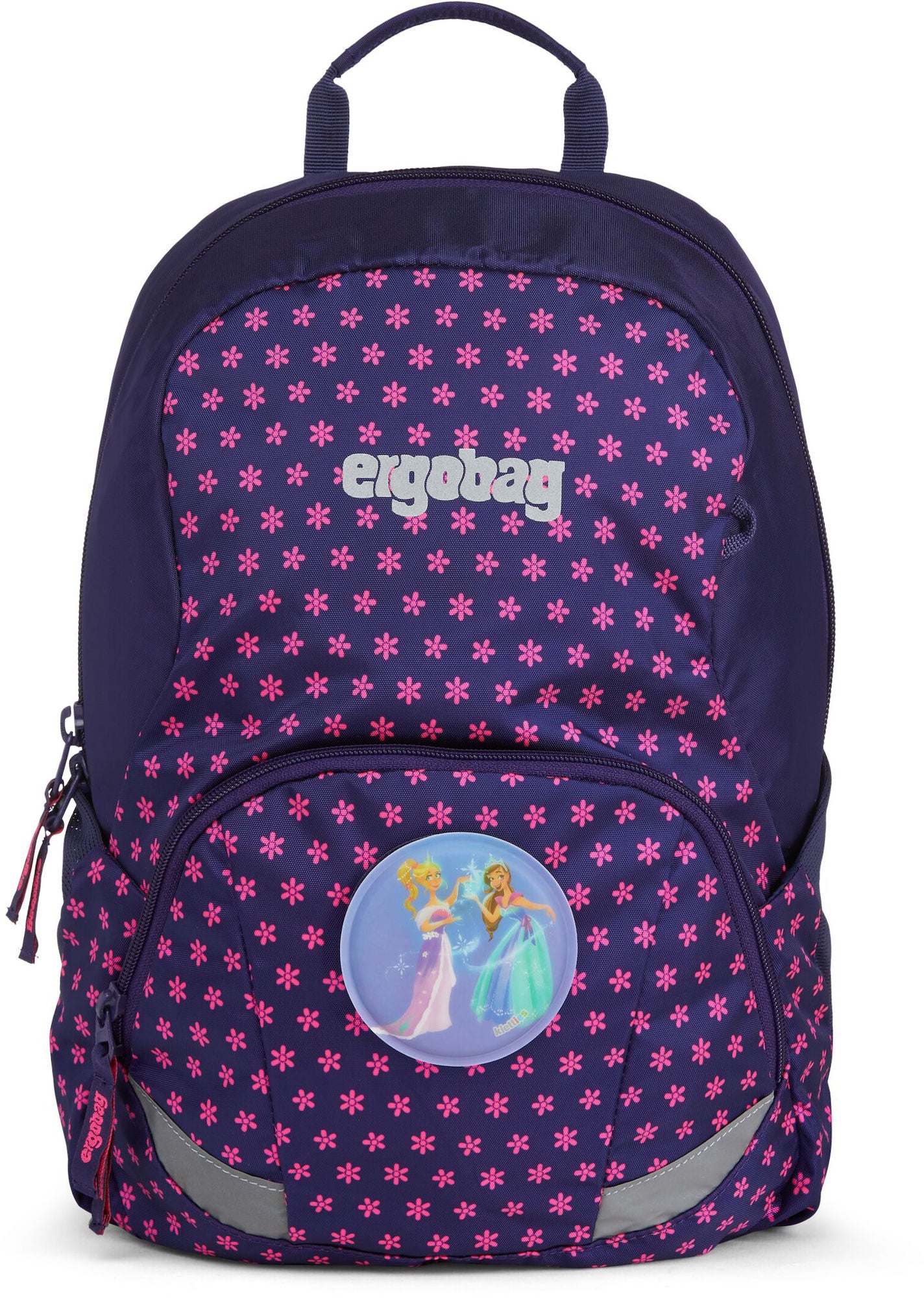 Ergobag Ease Flake Ryggsäck 10L, Blue Purple Stars