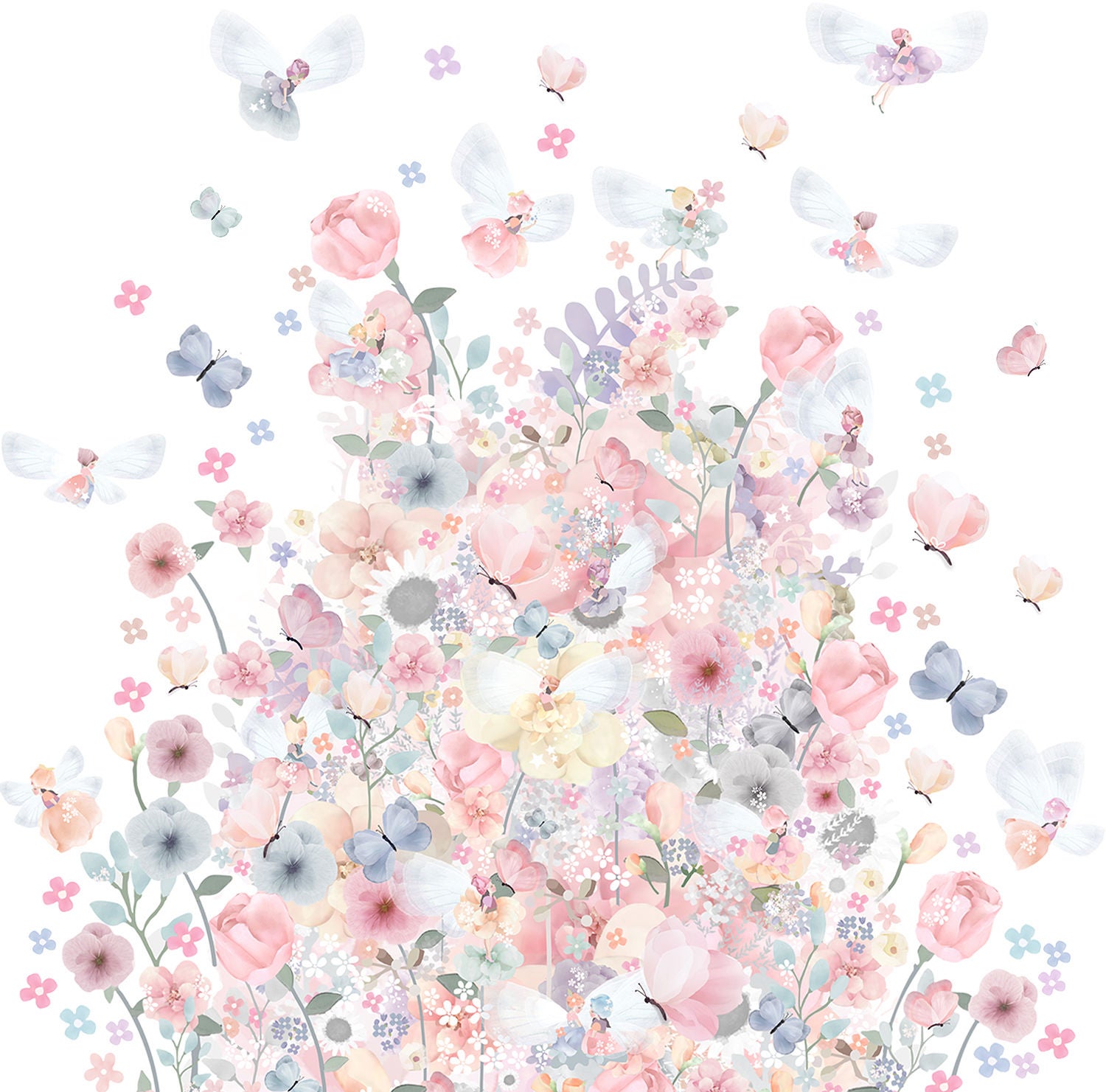 Schmooks Wallsticker Fairy Garden