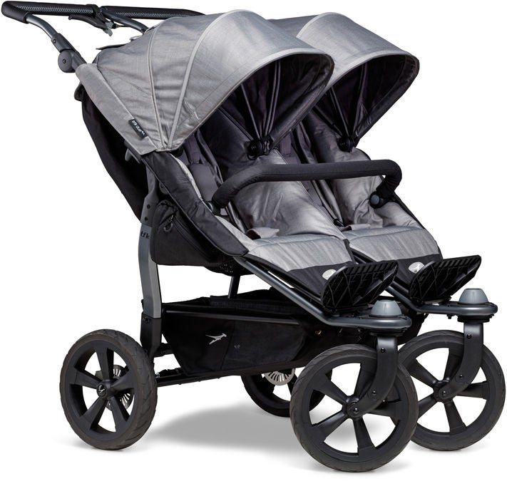 TFK Duo Sport Eco Syskonvagn, Grey
