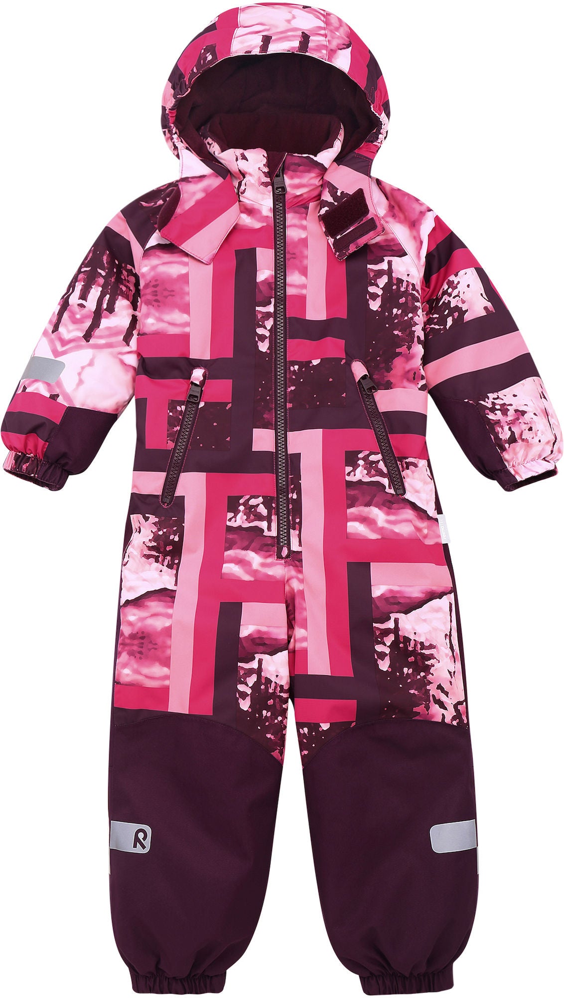 Reimatec Snowy Kiddo Overall, Raspberry Pink, 104