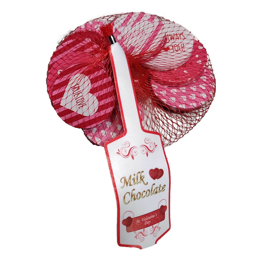 Chokladmynt med Hjärtan i Nät