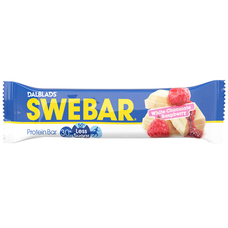 Proteinbar "White Chocolate & Raspberry" 50g - 44% rabatt